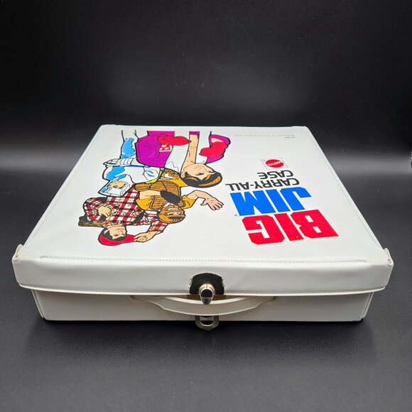 Vintage 1973 Big Jim Vinyl Carry-All Case Mattel #8885 Action Figure Doll Read - Picture 7 of 16